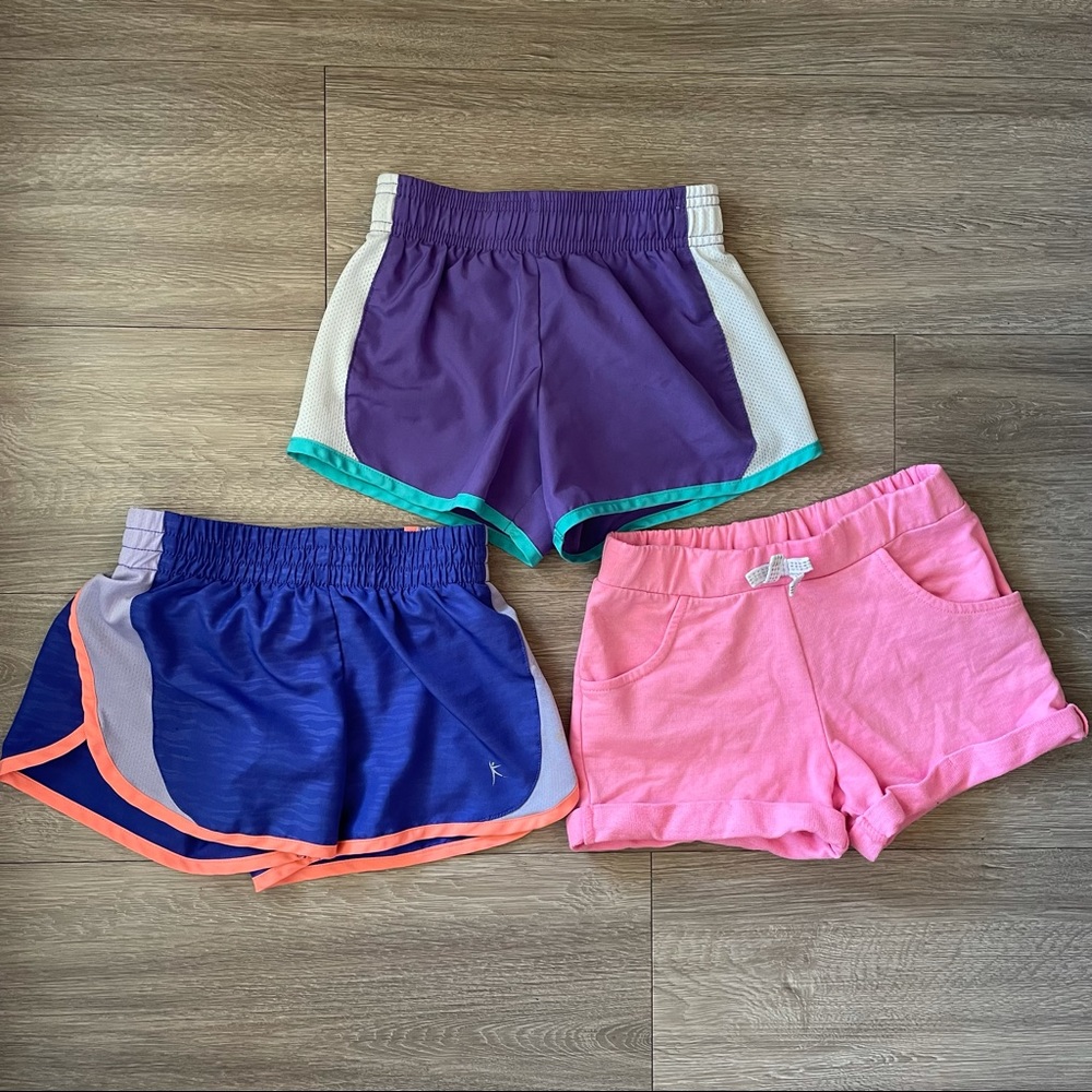 Girls Athletic Shorts. Danskin, Athletic Works